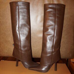 NIB Gia Borghini x RHW Rosie Leather Knee-High Boots | Size 36 | Never Worn